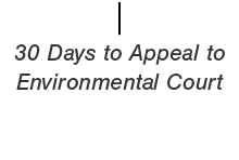 ,,30 Days to Appeal to Environmental Court